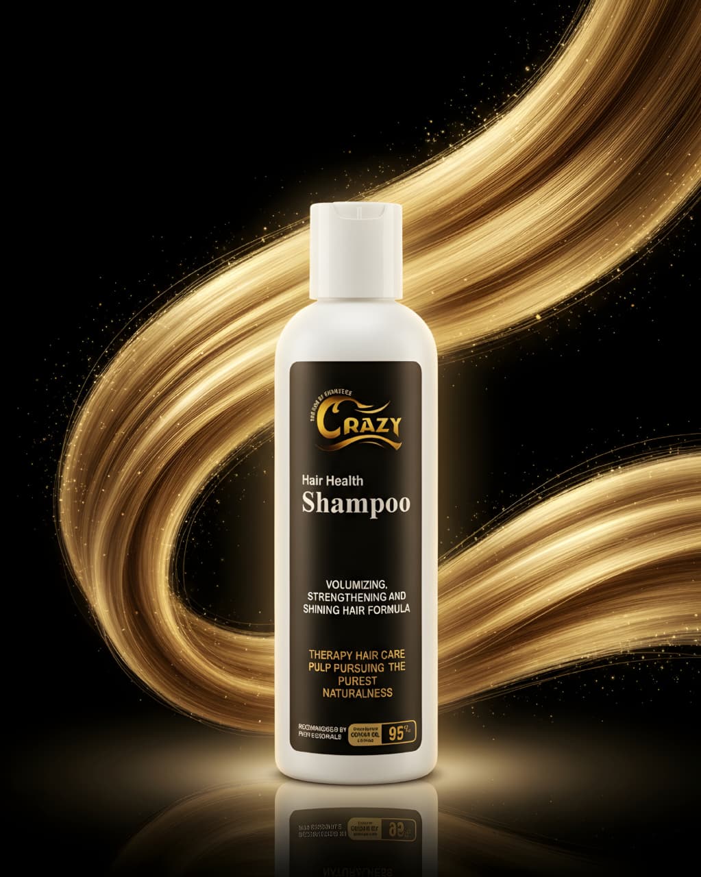 New Crazy Hair Health Shampoo | Strengthening hair from root to tip